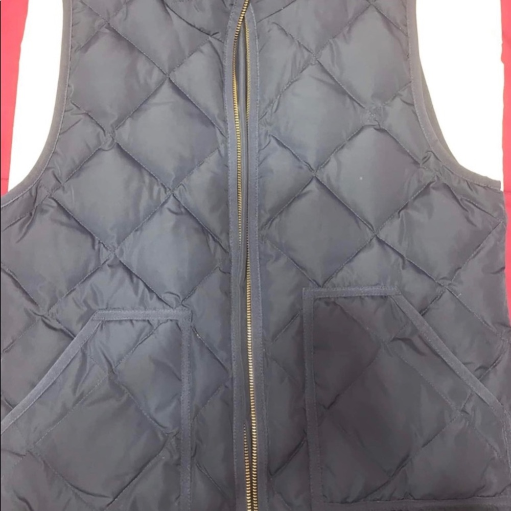 J Crew Size Small Quilted Puffer Vest